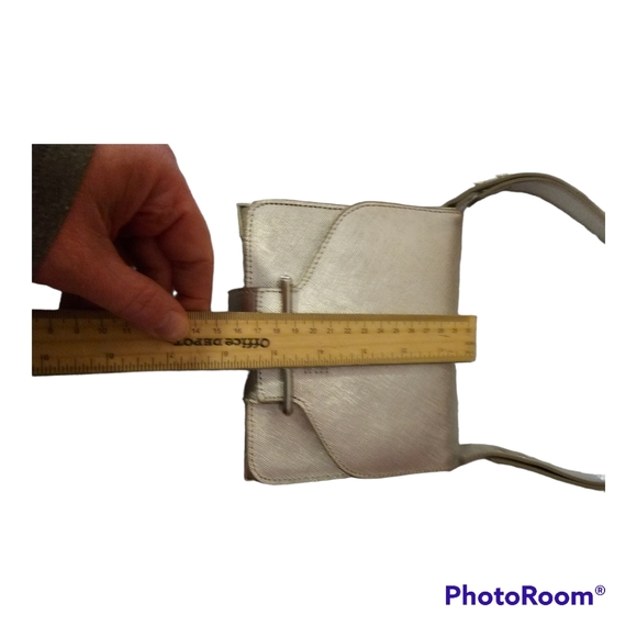 Loeffler Randall purse, small, silver - Picture 9 of 11